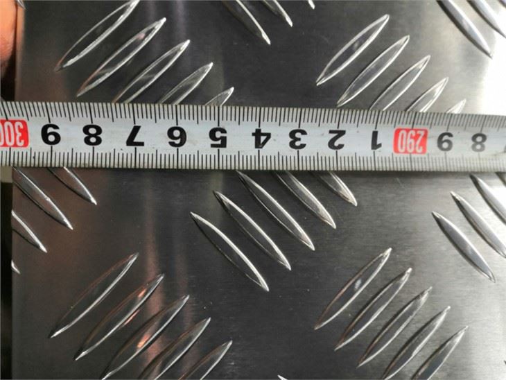 five bars Aluminium Checker Plate